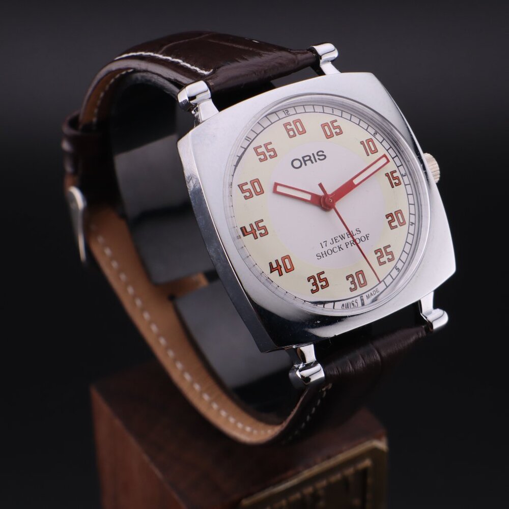 Oris Vintage Swiss 17 Jewels Hand-Wound Mechanical Men's Watch - FREE SHIPPING